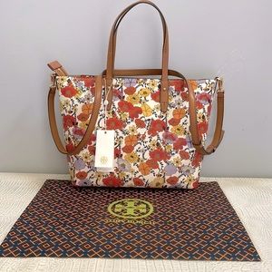 NWT Gorgeous Tory Burch Kerrington Zip Tote.